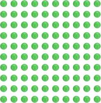 QUARKZMAN PP Plastikiniai rutuliniai guoliai 9/32 colio 7,144 mm Kietieji plastikiniai rutuliukai G2 Preciziniai polipropileno mini rutuliukai Žalia pakuotė, 200 vnt.
