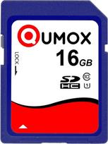 QUMOX 16GB QUMOX SD HC 16GB 10 klasės UHS-I Secure Digital atminties kortelė