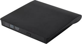 QUMOX išorinis CD diskas, CD/DVD+/-RW nešiojamasis USB 3.0 DVD/CD įrašymo įrenginys, skirtas nešiojamiesiems kompiuteriams, "Windows" ir "Linux", "A" OS, "Apple Mac Mac MacBook Pro