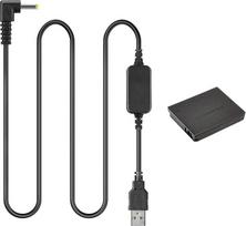 Raeisusp 5V USB ACK-DC40 + DR-40 nuolatinės srovės jungtis NB-6L manekeno baterija, skirta "Canon S90 S95 SX530 SX600 SX610 SX700 SX710