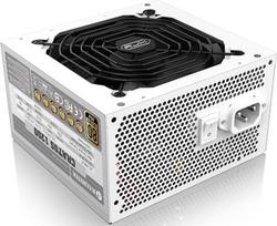 RAIJINTEK CRATOS 1200 White, "80 Plus Gold", visiškai modulinis ATX 3.1 maitinimo šaltinis, PCIe 5.1 12V-2x6 kabelis, tylus išmanusis ventiliatorius, japoniški kondensatoriai, kompaktiškas 140 mm maitinimo blokas