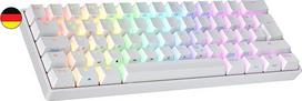 Ranked N60 Nova mechaninė 60 proc. klaviatūra, "Hotswap" žaidimų klaviatūra, 62 programuojami klavišai su RGB apšvietimu, PC/Mac žaidėjams, ISO DE QWERTZ vokiškas išdėstymas
