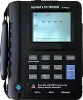 Rankinis automatinis automatinis diapazonas Skaitmeninis LCR tilto testas Induktyvumo talpos varžos matuoklis 100KHz RS232 Dvigubas LCD ekranas
