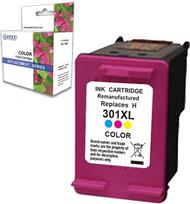 Rašalo kasetė, suderinama su HP 301 XL spalvotuoju spausdintuvu Deskjet 1050 2050 2050 1000