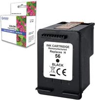 Rašalo kasetė, suderinama su HP 56 XL juodos spalvos 56XL spausdintuvu Officejet 4105 4250 5510 6110 Deskjet 5150 5550 5145 Photosmart 7150 7260