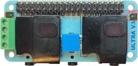 RASPIAUDIO Garso DAC Kepurė Garso kortelė, skirta Raspberry PI4 Visi modeliai Pi Zero / Pi3 / Pi3B / Pi3B+ / Pi2 / Geresnė kokybė nei USB