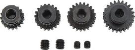 RC-Motor-Zahnradsätze Tragbare RC-Modellautos Universal-Motorritzel 17T 19T 21T 23T RC-Zubehör für 1/10 Modellautos
