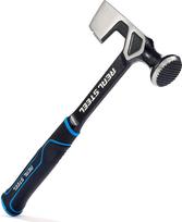 REAL STEEL 0521 Ultra plieninis plaktukas gipso kartono plokštėms su frezuotu paviršiumi 14oz 14oz