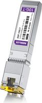 REDLUX 2.5/5/10G SFP+-RJ45 modulis, CAT.6a/CAT7 RJ45 jungtis, iki 30 m, 10GBase-T varinis siųstuvas suderinamas su "Cisco SFP-10G-T", "Ubiquiti UF-RJ45-10G", "Meraki", "Fortinet", "D-Link" ir kt.