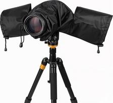 REFLEX CAMERA Universalus DSLR SLR dėklas, atsparus vandeniui, su raišteliu ir skaidriu langeliu, skirtas "Sony Canon Nikon Panasonic" Lengva nailono apsauga, skirta bet kokiam orui lauke