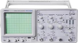 Reguliuojamas kintamos nuolatinės srovės laboratorinis maitinimo šaltinis OS-3100G 2 kanalų 100 MHz oscilografas, 23 matavimo funkcijos, analoginis oscilografas remontui ir elektronikai (220 V)