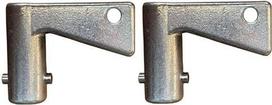 Rinkinys su 2 stukais, pritaikytas JCB, pritaikytas Terex-Metall-Trenner, Deadman-Schlüssel, 47401 701/47401, 14 mm Durchmesser, 4 mm Stift