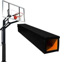 Robuste Basketball-Stangenpolsterung - wetterbeständiges Schaumstoffkissen für Garage und Keller, einfache Installation, Outdoor-Pfostensicherheitspolster, idealiai tinka sportinėms patalpoms