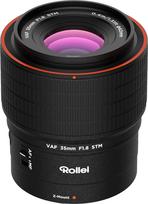 Rollei AF 35 mm F/1.8 Z pilno formato objektyvas Nikon Z-Mount su STM automatiniu fokusavimu VAF, skirtas pilno kadro ir APS-C fotoaparatams HFT-X danga Pilnas metalinis korpusas 498 g