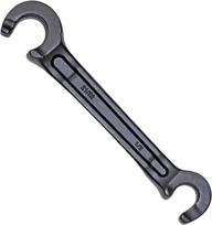 Roststahl-Drehschlüssel für Ölindustrie, ergonomischer Griff, 20 cm, robuste Stahllegierung, Hakenschlüssel