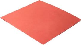 Rote Silikon-Heißpressmatte, Rotes Silikonschaum-Dichtungspad 500 x 500 x (1-6) mm(500x500x4mm)