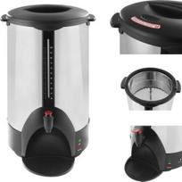Royal Catering Kavos ir arbatos perkolatorius dvigubos sienelės plieninis virimo aparatas 230V 16L