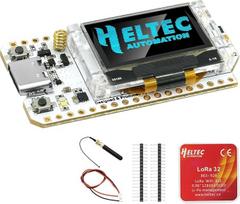 RUIZHI ESP32 V3 LoRa plokštė "Meshtastic", "LoRa" ESP32 V3 kūrimo plokštė su 868 MHz antena ir 0,96 colio OLED ekranu, integruota "WiFi Bluetooth" su 1262 lustu, suderinama su "Meshtastic IoT