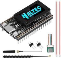 RUIZHI LoRa ESP32 V4 WiFi Bluetooth modulis su Meshtastic LoRa ESP32 V4 modulis su GPS ir 868 MHz antena, 0,96 colio OLED ekranas 1262 lustas ESP32-S3R2 MCU 16M Flash suderinamas su Arduino Meshtastic IoT