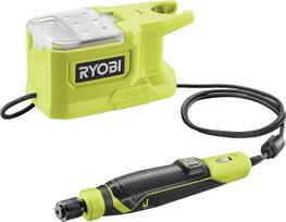 RYOBI 18V ONE+ akumuliatorinis suktuvas RRT18-0, 3,2 mm skersmuo, 36 colių laidas, 15 priedų, "GripZone" rankena, be akumuliatoriaus ir įkroviklio