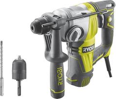RYOBI RSDS800-KC: 800 W elektrinis smūginis gręžtuvas (13 mm griebtuvas be rakto, maksimalus smūgių skaičius 50 000 min.)