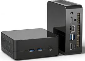Ryzen 5625U mini kompiuteris Ryzen 6 branduolių 12 sriegių (iki 4,3 GHz) "viskas viename" kompiuteris Windows 11 Pro / WiFi / Bluetooth 5.2 / DC / RJ45 1000M Ethernet / USB * 4 / USB-C / 2 * HDMI (be atminties, be SSD)
