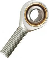 SA14 Strypo galas dešinės pusės "Fish Eye Ball Joint Uniball Joint" vyriškos T/K metrinio sriegio guolių velenas 14 mm, 6 vnt.