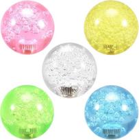 šaltinių žemėlapis Joystick Ball Top Handle Rocker Round Head Arcade Game DIY Parts Crystal Pink Pink Yellow Blue Green White Pack of 5