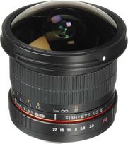 Samyang 8 mm F3.5 "Fisheye" rankinio fokusavimo objektyvas, skirtas "Sony-E