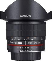 Samyang 8 mm Fisheye F3.5 CS II rankinio fokusavimo objektyvas Pentax