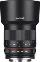 Samyang MF 50 mm F1.2 APS-C "Sony E" juodas rankinis foto objektyvas su 50 mm fiksuotu židinio nuotoliu, skirtas APS-C fotoaparatams su "Sony E-Mount", idealiai tinka portretui, sklandus bokeh efektas, kompaktiškas ir lengvas