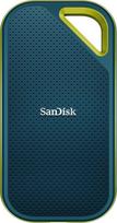 SANDISK Extreme PRO nešiojamasis 1 TB SSD diskas (iki 2000MB/s skaitymo/rašymo greitis, 256 bitų AES aparatinis šifravimas, apsauga nuo kritimo iš trijų metrų aukščio, atsparumas vandeniui ir dulkėms pagal IP65)
