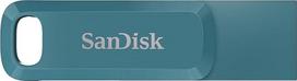 SANDISK Ultra Dual Drive Go 512GB USB Type-C & Type-A (atmintis "Android" išmaniesiems telefonams, USB Type-C ir Type-A prievadas, 400MB/s skaitymo greitis, galima naudoti kaip raktų pakabuką)