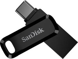 SANDISK Ultra Dual Drive Go USB Type-C 2 TB (atmintis "Android" išmaniesiems telefonams, C ir A tipo USB prievadas, 400MB/s skaitymo greitis, galima naudoti kaip raktų pakabuką)