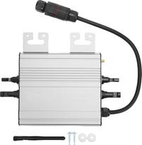 Saulės energijos tinklo inverteris 800 W su "WiFi", nuolatinės srovės 20-60 V PV modulis arba nuolatinės srovės 36 V/48 V baterijos įėjimas MPPT mikro inverteris, kintamosios srovės 180-265 V išėjimas IP65 atsparus vandeniui Programėlės stebėjimas