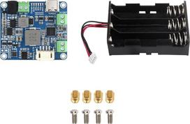 Saulės energijos valdymo modulis PCB Saulės energijos valdymo modulis + akumuliatoriaus skyrius MPPT palaiko 6V-24V saulės kolektorių C tipo 5V/3A reguliuojamo išėjimo modulį