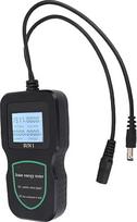 Saulės kolektorių testavimo sistema su LCD ekranu, matuoja nuo 5 W iki 1800 W išėjimo galią ir įtampą 20 V 120 V, turi apsaugą nuo atvirkštinio poliškumo ir viršįtampių (500 W)