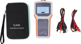 Saulės kolektorių testeris, laikrodis visiems fotovoltiniams baterijų moduliams, atnaujinta versija su itin aiškiu LCD ekranu, pažangus MPPT įrankis, skirtas saulės V baterijų modulių duomenims tikrinti