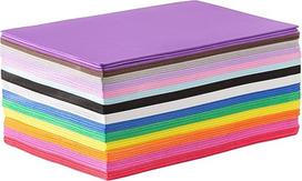 Schaumstoffplatten in verschiedenen Farben - 50er-Packung 15,7 x 23,6 Zoll Bastelschaumplatten for Kinder und Kunst- und Bastelprojekte