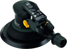 SCHNEIDER ES 150-5 atsitiktinis orbitinis šlifuoklis su 5 mm eiga, 150 mm šlifavimo diskas, ergonomiškas dizainas, skirtas profesionaliam šlifavimui