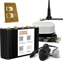 SELFSAT MWR 5560 eSIM 5G Cat 19 WLAN maršrutizatorius iki 3,4Gbps su SATCO 5G antena, baltas