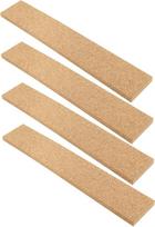 SEWACC Pack of 4 Self-Adhesive Cork Strips Barking Cork Coaster Pens Pin Board Sealing Cork Board Cork Board Cork Board Strips for Walls Bulletin Bars Made of Cork Office Supplies