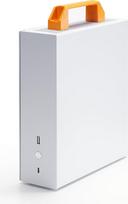 SGPC Mini-ITX korpusas 4L/5L itin kompaktiškas SFF korpusas | 1,5 mm plienas + akrilo plokštė, USB 3.0 ir C tipo, nešiojimo rankenos | 5L palaiko iki 185 mm GPU, suderinamas su 1U Flex ATX PSU ir 56 mm CPU aušintuvu (K29)