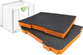 Shadow Foam Easy Peel Systainer / Schubladen-Kombinationseinsatz für Festool und Tanos Systainer | Schaumstoff für modulare Systeme | Ideal für Lean, 5S (30 mm, oranžinė)