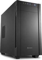 Sharkoon S1000 Black kompiuterio korpusas - kompiuterių korpusai (PC, Metalinis, Micro-ATX,Mini-ITX, Juodas, 15.5 cm, 40 cm)