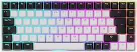 Sharkoon Skiller SGK50 S3 White, RGB žaidimų klaviatūra, Gateron Red, 75% išdėstymas