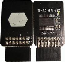 SHEAWA TPM 2.0 modulis 2,0 mm vietos 14-1 kaištis ASUS pagrindinės plokštės lustui "pasidaryk pats" atnaujinimui