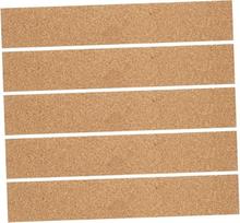 SHINEOFI kamštinės lentos juostelės Memo Board Frameless Self-Adhesive Cork Strips for Office Home Decoration Message Board