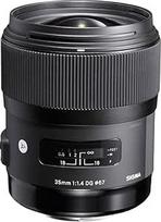 Sigma 35 Mm f/1.4 DG HSM objektyvas, 67 mm filtro sriegis