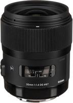 Sigma 35 Mm f/1.4 DG HSM objektyvas, 67 mm filtro sriegis